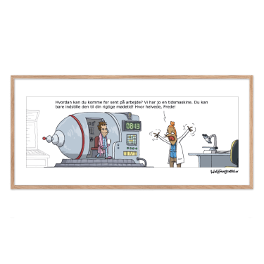 For sent med tidsmaskine