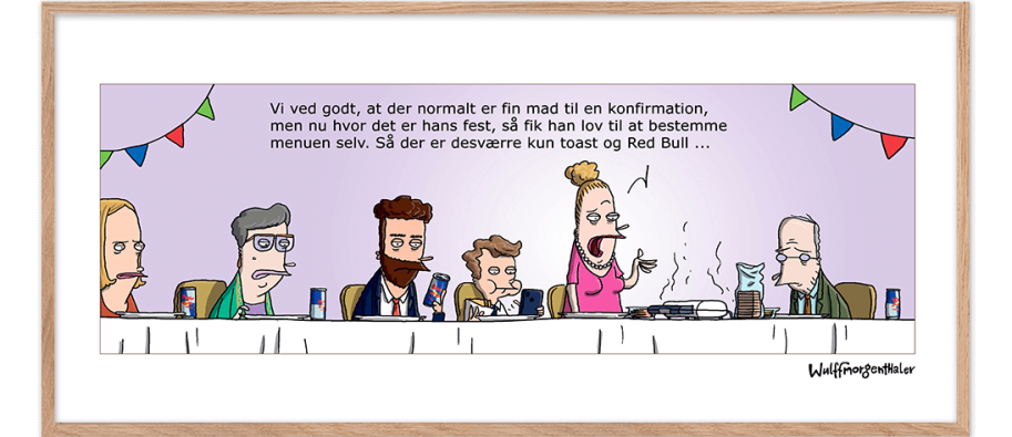Konfirmation - Toast og Red Bull